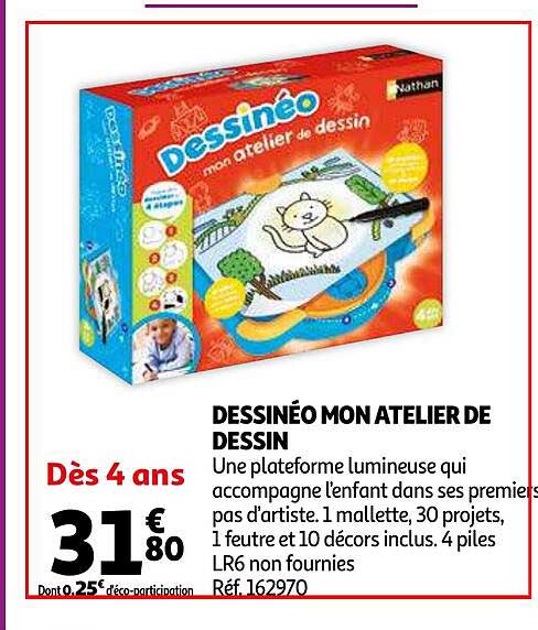 dessinéo mon atelier de dessin