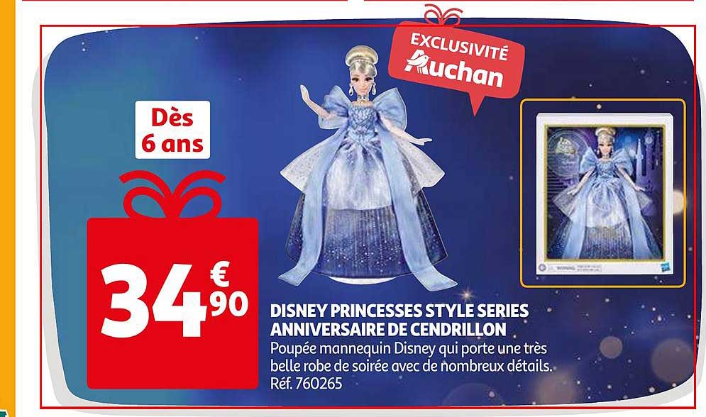 Disney Princesses Style Séries Anniversaire Dee Cendrillon