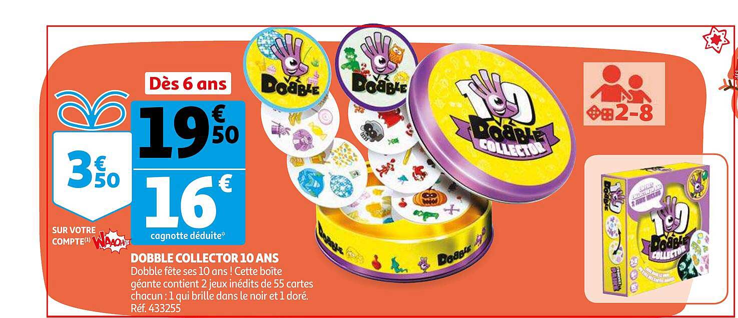 dobble collector 10 ans