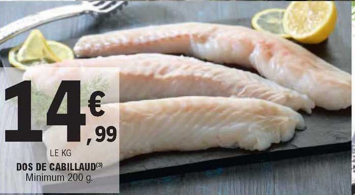 Dos De Cabillaud