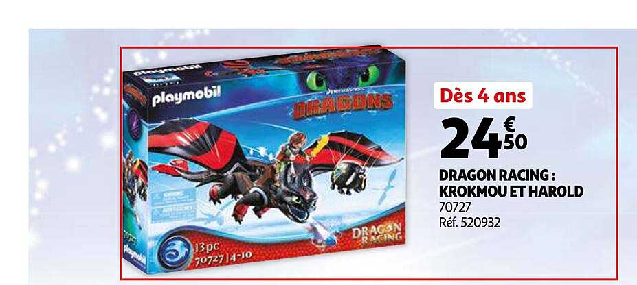 dragon racing : krokmou et harold