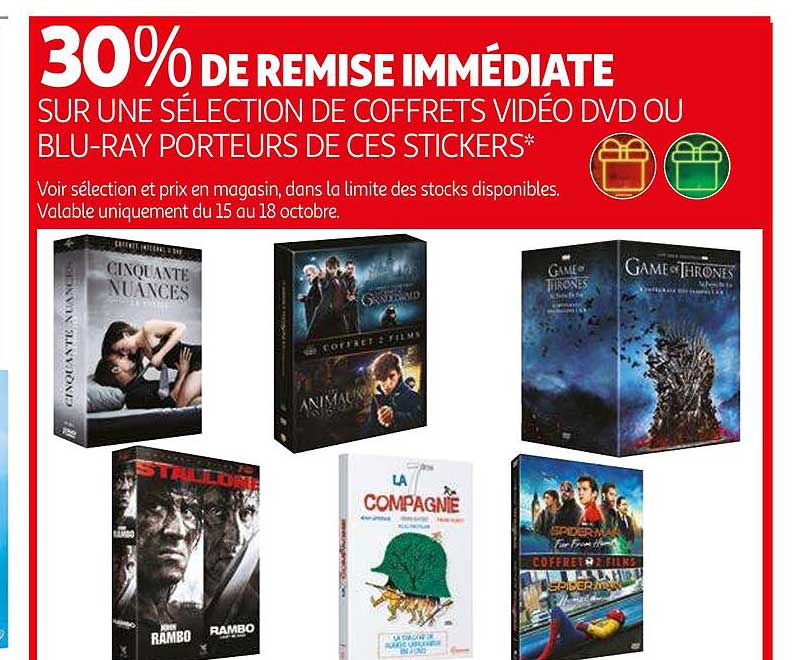 dvd ou blu-ray porteurs de ces stickers