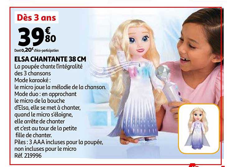 Elsa Chantante 38 Cm