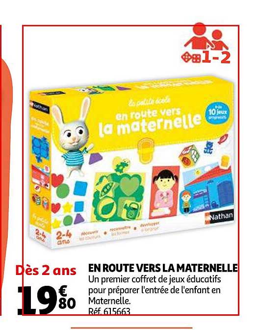en route vers la maternelle