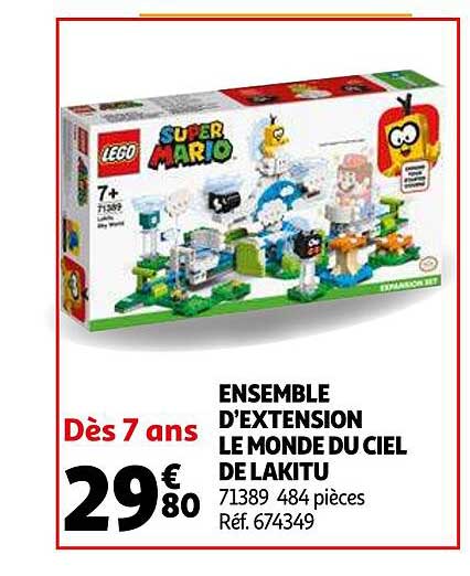 ensemble d'extension le monde du ciel de lakitu