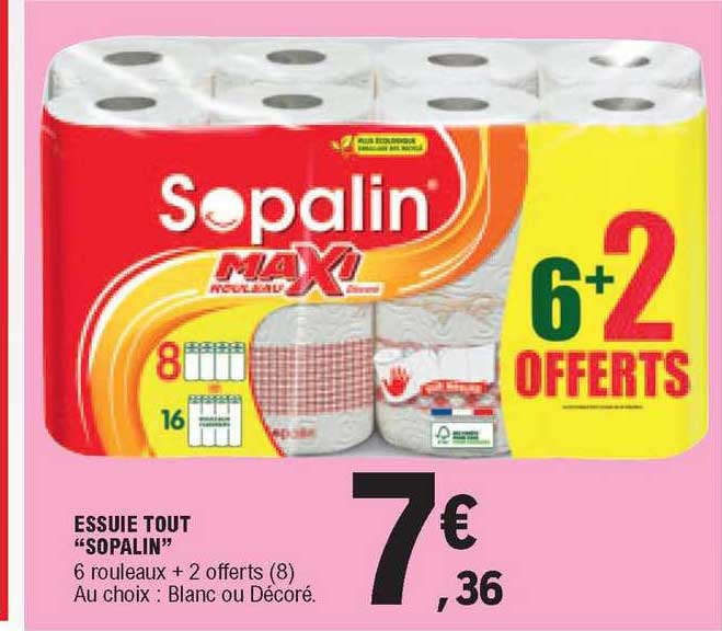 essuie tout "sopalin"