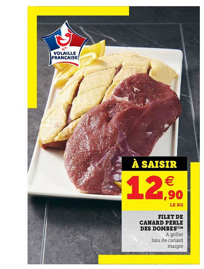 filet de canard perle des dombes