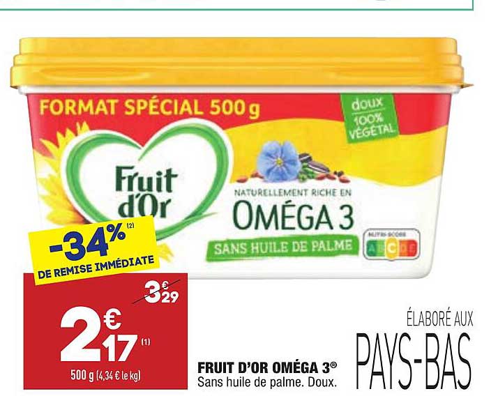 Fruit D'or Oméga 3