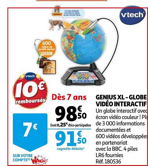 Genius Xl-globe Vidéo Interactif