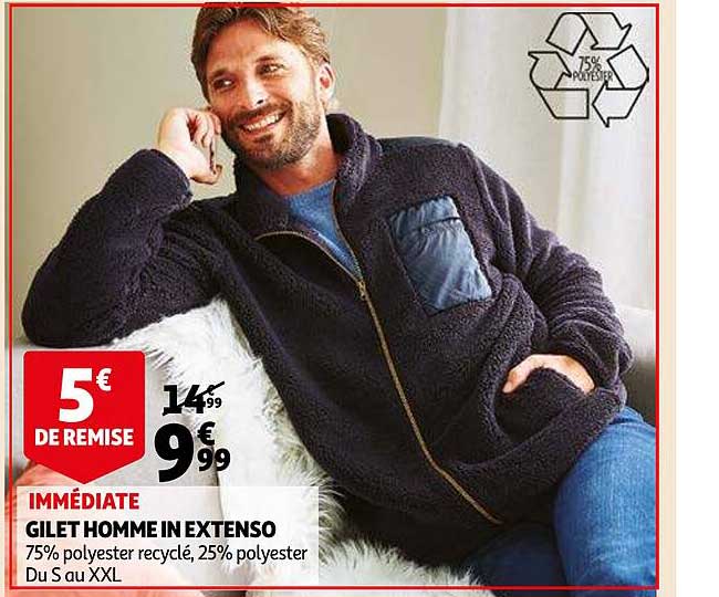 gilet homme in extenso