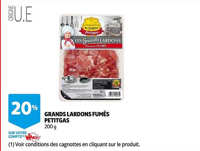 grands lardons fumés petitgas