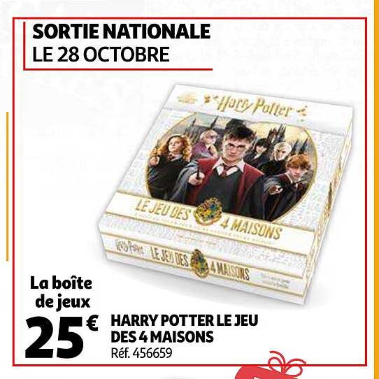 harry potter le jeu des 4 maisons