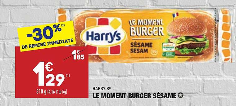 Harry's Le Moment Burger Sésame