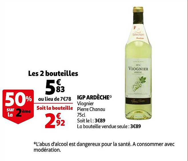 igp ardèche viognier pierre chanau