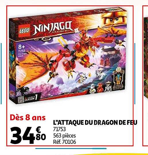 L'attaque Du Dragon De Feu