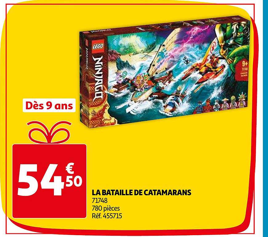 la bataille de catamarans