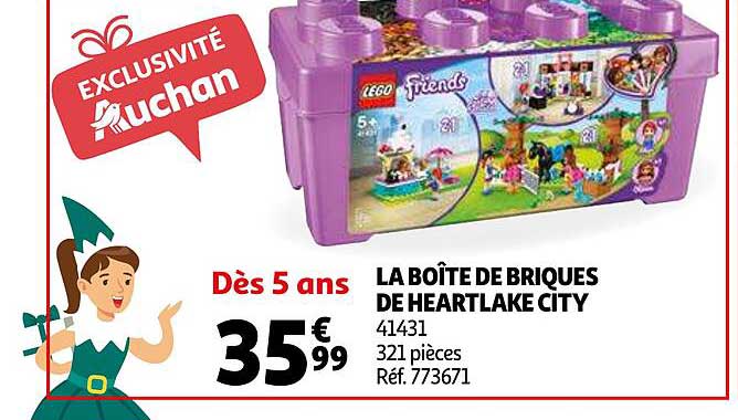 la boîte de briques de heartlake city
