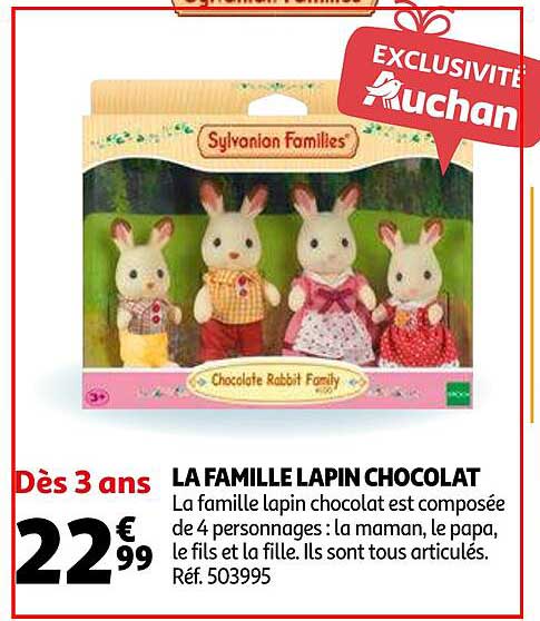 La Famille Lapin Chocolat