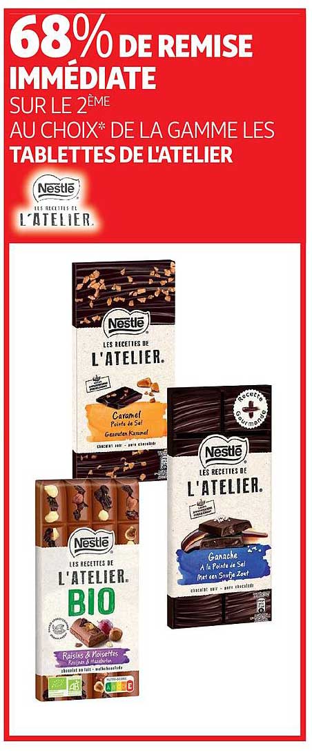 la gamme les tablettes de l'atelier