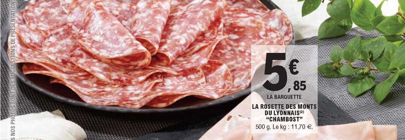 la rosette des monts du lyonnais "chambost"