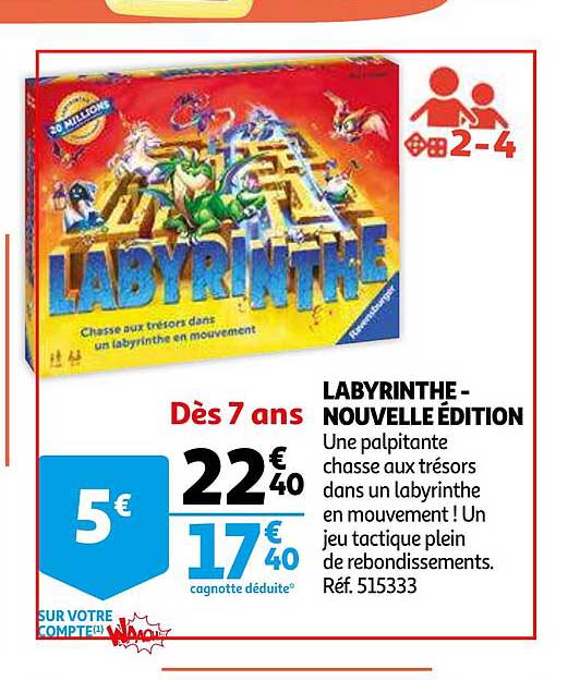 labyrinthe - nouvelle édition