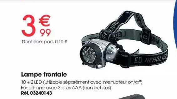 lampe frontale