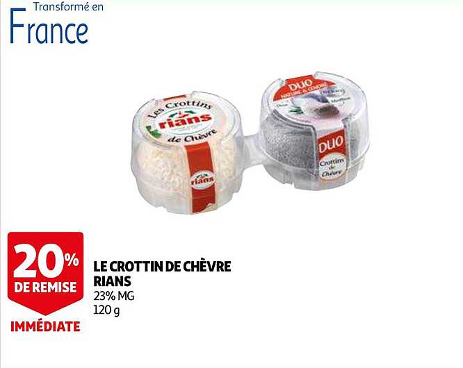 Le Crottin De Chèvre Rians