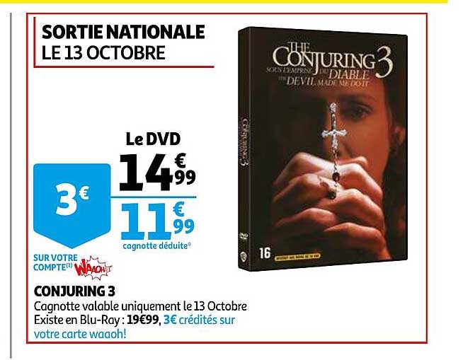le dvd conjuring 3