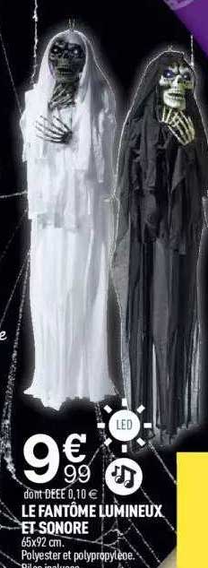 le fantôme lumineux et sonore