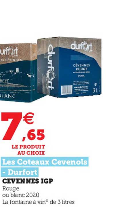 les coteaux cevenols - durfort cevennes igp