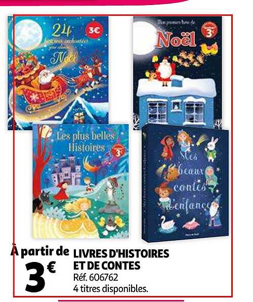 livres d'histoires et de contes