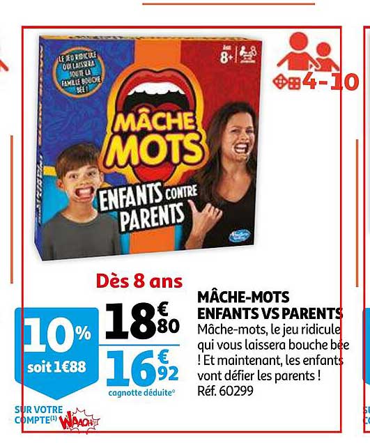 mâche-mots enfants vs parents