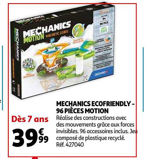 mechanics écofriendly- 96 pièces motion