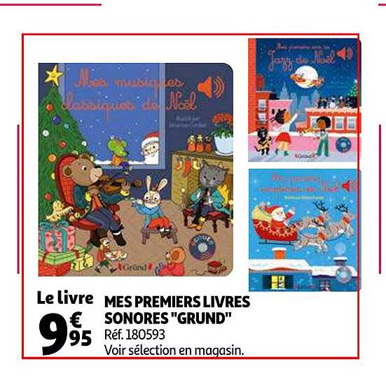 mes premiers livres sonores "grund"