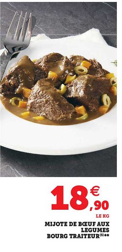 mijoté de bœuf aux légumes bourg traiteur