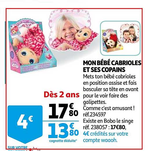 mon bébé cabrioles et ses copains