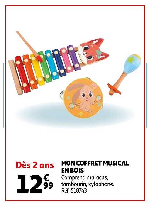 mon coffret musical en bois