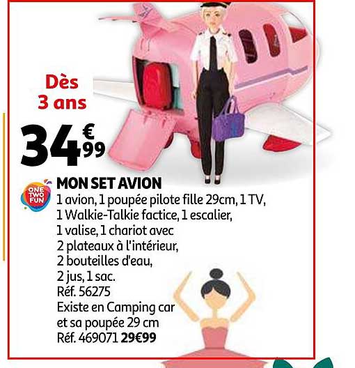 mon set avion on two fun