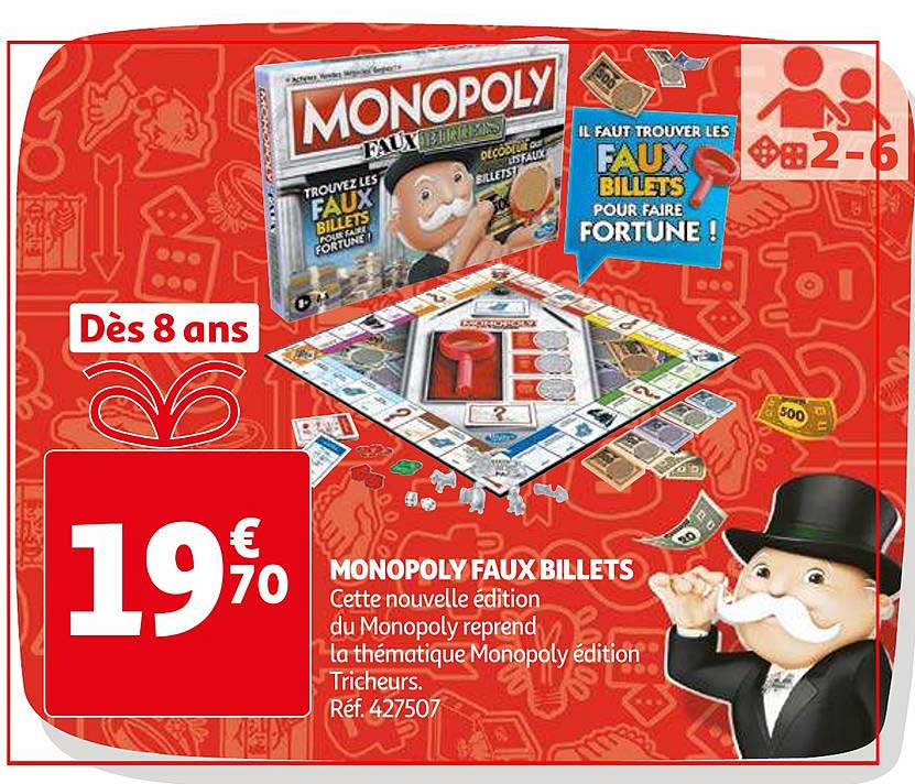 monopoly faux billets