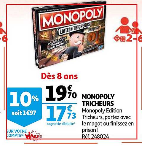 monopoly tricheurs
