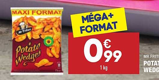 mr frites potato wedges