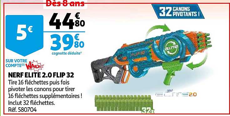 nerf elite 2.0 flip 32
