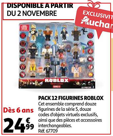 pack 12 figurines roblox