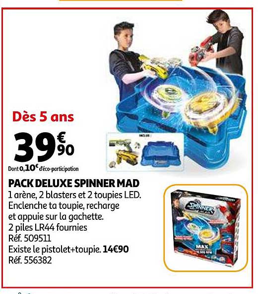 pack deluxe spinner mad