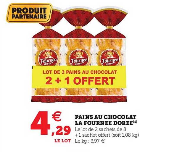 pains au chocolat la fournée dorée