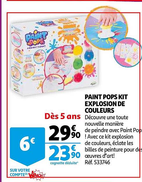 paint pops kit explosion de couleurs