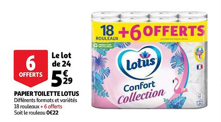 Papier Toilette Lotus