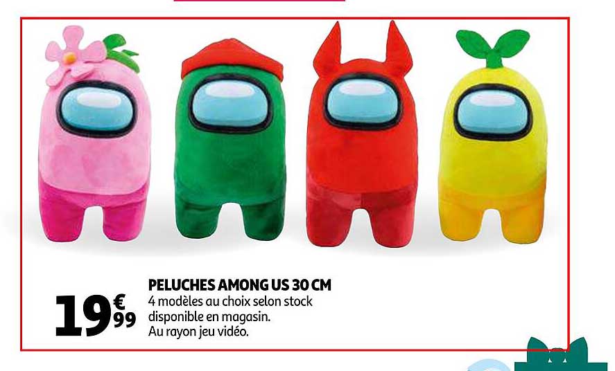 peluches among us 30 cm