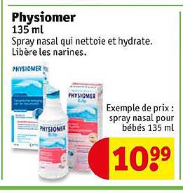 physiomer 135 ml spray  nasal