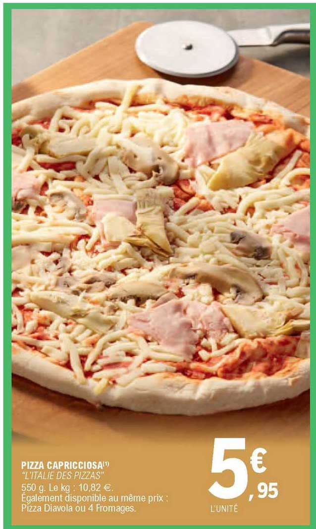 Pizza Caprissiosa "l'italie Des Pizzas"